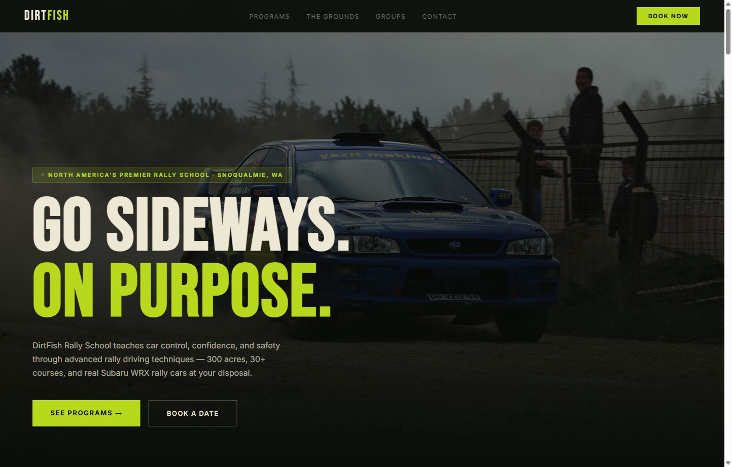 DirtFish Rally School